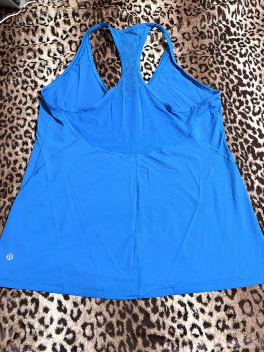 Lululemon Blue Racerback Tank Top